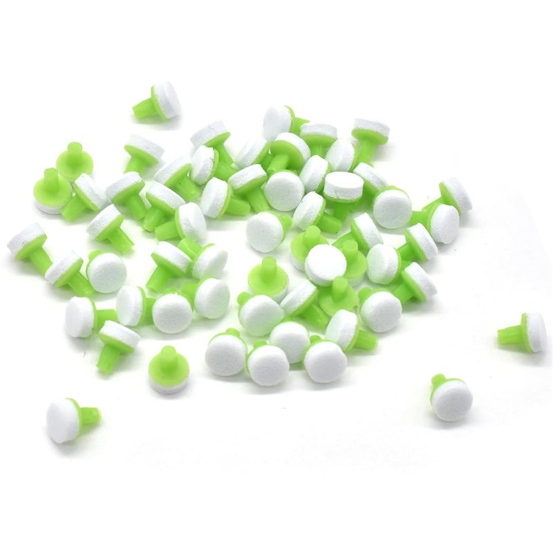 Angzhili 60 pcs Fast Quick Foam Pad for Dental Composite Resin ModellingGreen4mm