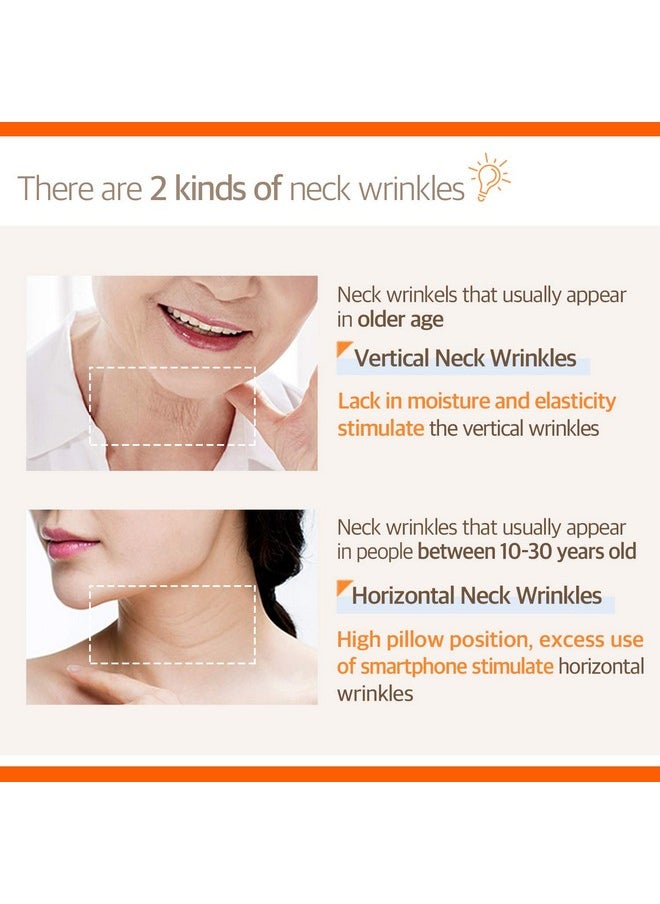 Avajar Perfect Neck Age Wrinkle Control Mask 5Pcs Neck Wrinkle Pads Neck Cream Mask Neck Lift Mask Neck Tightening Mask Neck Wrinkle Patches  - Image 4
