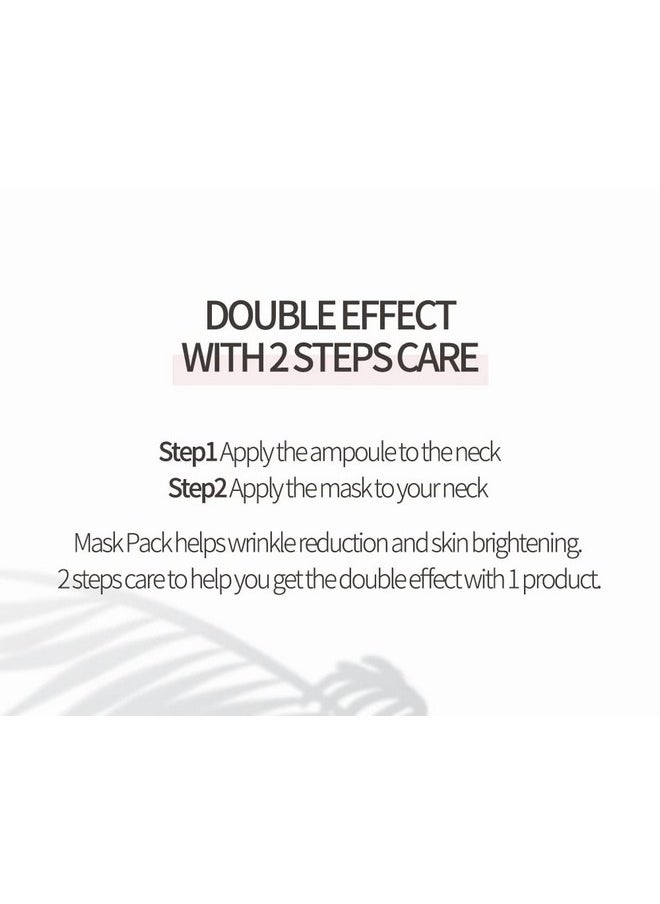 Avajar Perfect Neck Age Wrinkle Control Mask 5Pcs Neck Wrinkle Pads Neck Cream Mask Neck Lift Mask Neck Tightening Mask Neck Wrinkle Patches  - Image 5