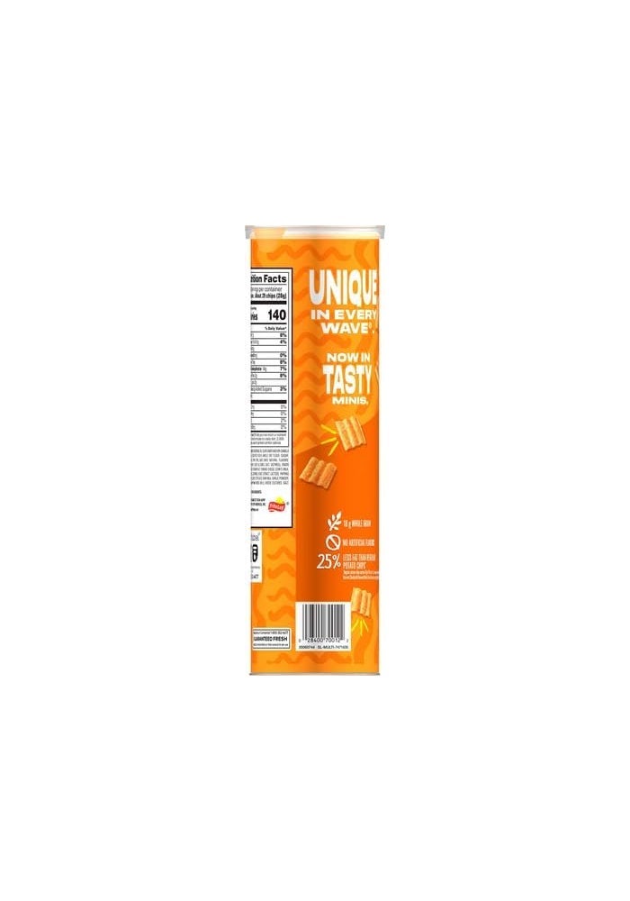 MINIS SunChips Minis Canister - Harvest Cheddar Flavor Whole Grain Snacks - Image 5