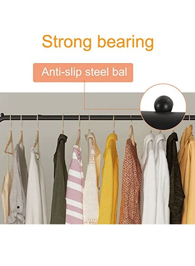 NKX 2-Tier Stainless Steel Shoes Rack and Coat Hanging Stand for Home  - Image 3