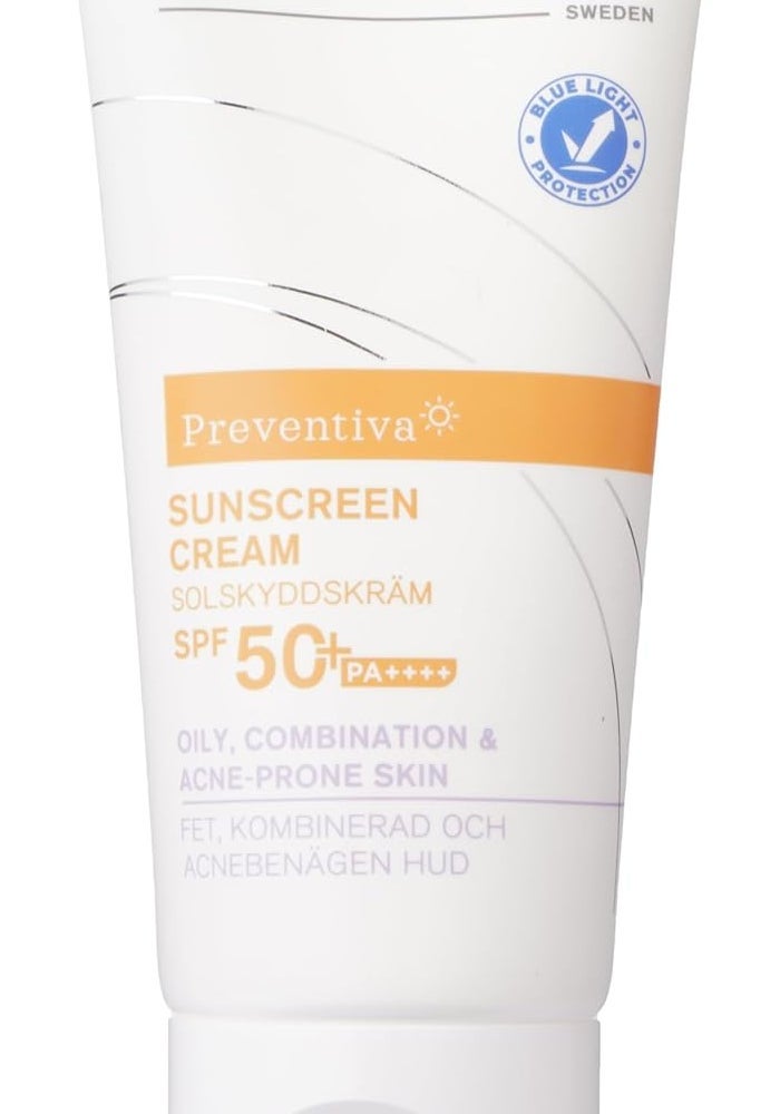 BIONNEX كريم واقي الشمس Preventiva للبشرة الدهنية والمعرضة لحب الشباب SPF 50+ - 50 مل - Image 1