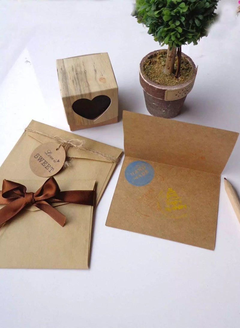6pcs Slogan Graphic Greeting Card  - Image 4