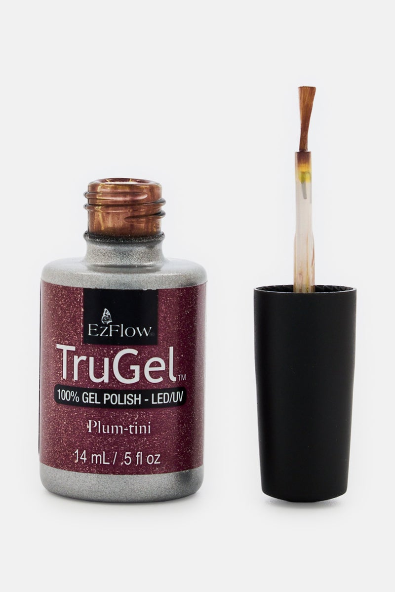 Ez Flow TruGel Nail Polish 14ml, Plum Tini - Image 2