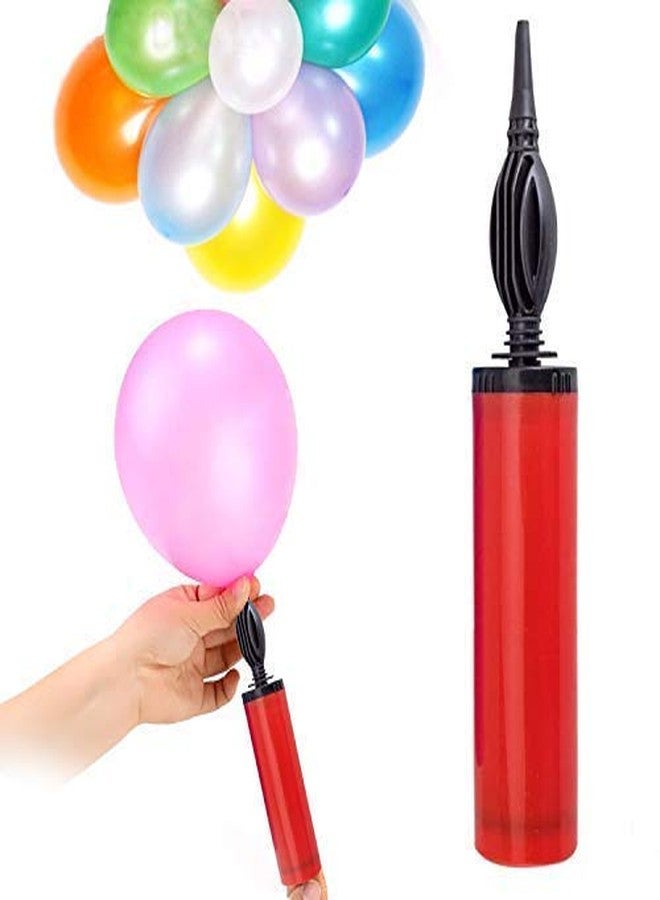 Cable World® Balloon Manual Hand Pump Air Balloon Pumps for Pumper (Multicolor)