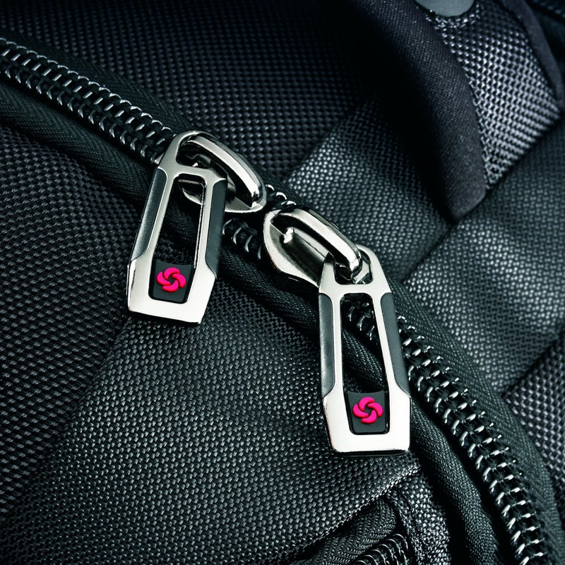 Samsonite Tectonic PFT Laptop Backpack, Black/Red, 17-Inch - Image 5