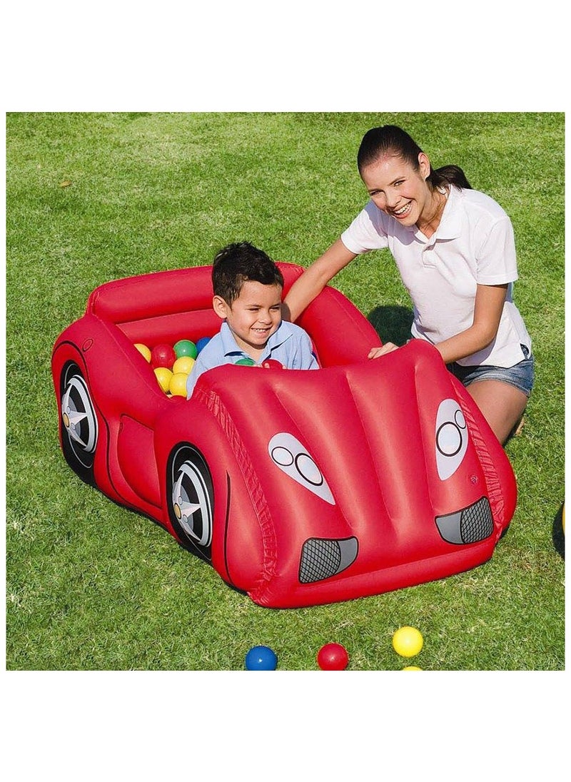 Bestway 52159-Inflatable Race Car And Game Ball Pool Combo, 1.19mx79cmx51cm  - Image 4