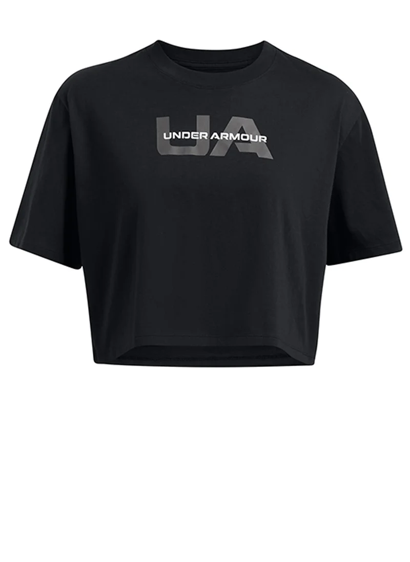 UNDER ARMOUR Boxy Crop Branded T-shirt