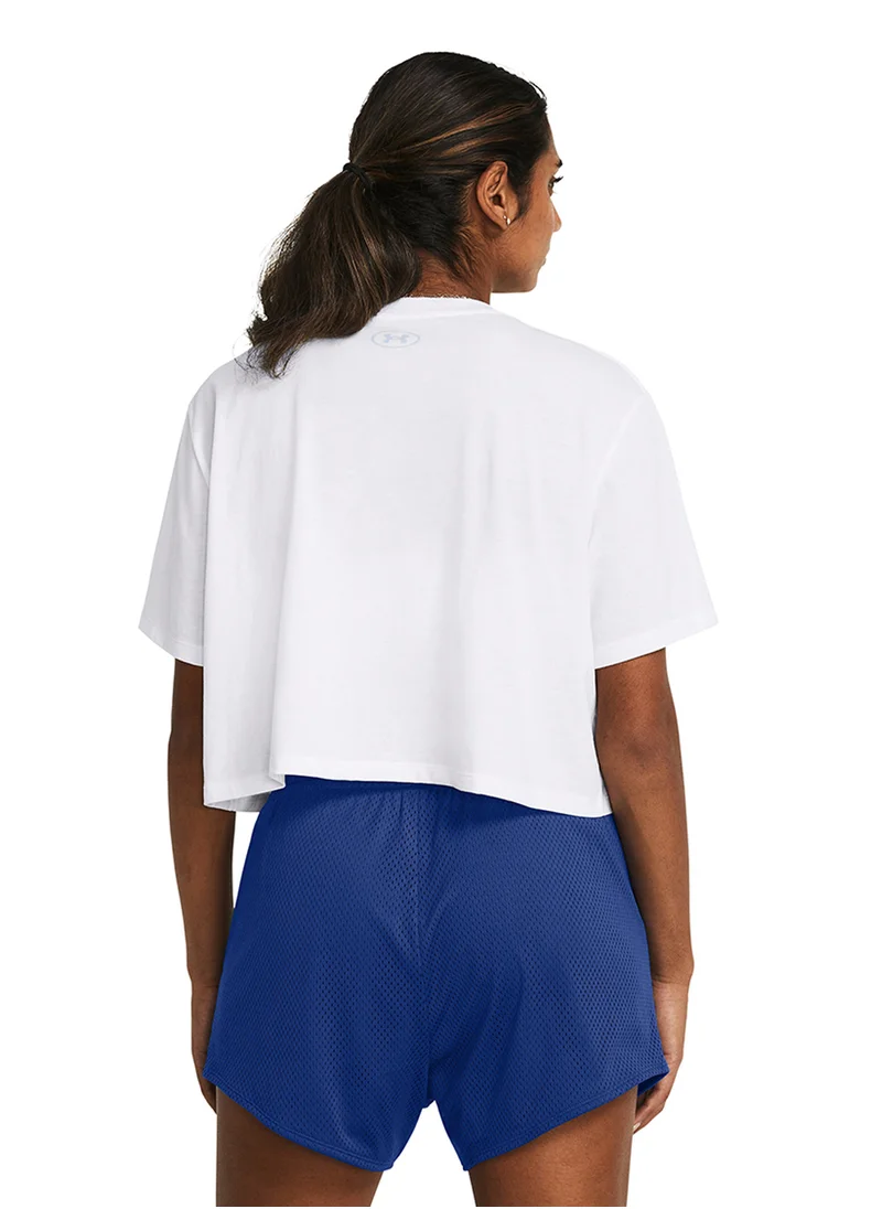 UNDER ARMOUR Boxy Crop Branded T-shirt