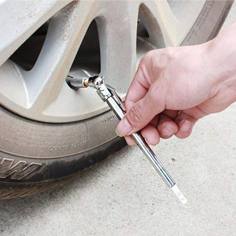 1 قطعة مقياس ضغط إطارات القلم الرصاص 1-20 PSI لعربات الجولف والمركبات الرباعية ومركبات الطرق الوعرة - Image 1