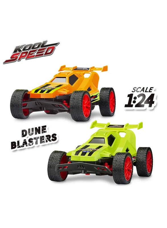 gearbox Kool Speed 1:24 R/C Dune Blasters Buggy Remote Control Off Road Toys For Kids  3 Years+ (Orange) - Image 5
