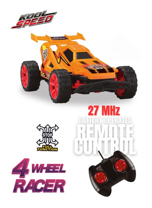 gearbox Kool Speed 1:24 R/C Dune Blasters Buggy Remote Control Off Road Toys For Kids  3 Years+ (Orange) - Image 3