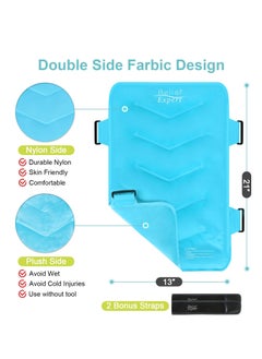 KASTWAVE Full Back Ice Pack for Injuries Reusable Large Gel Ice Wrap, Cold Compress Therapy for Ice Pads for Injuries, Swelling, Bruises & Sprains (13”x21”,  XXL)  - Image 3
