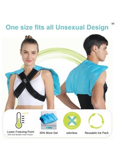 KASTWAVE Full Back Ice Pack for Injuries Reusable Large Gel Ice Wrap, Cold Compress Therapy for Ice Pads for Injuries, Swelling, Bruises & Sprains (13”x21”,  XXL)  - Image 4