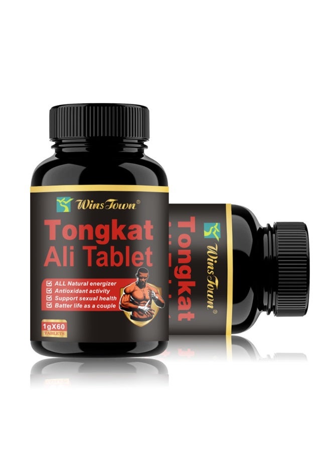 Wins Town Tongkat Ali Tablet,Extract Supplement & Long Jack Root Powder Pills - Tongkat Ali for Men & Women - Image 1