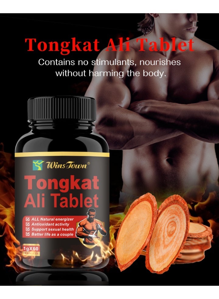 Wins Town Tongkat Ali Tablet,Extract Supplement & Long Jack Root Powder Pills - Tongkat Ali for Men & Women - Image 4
