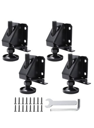 Adjustable Leveling Feet Furniture Levelers, Leg Leveler, Table Heavy Duty Levelers for Cabinets Sofa Tables Chairs,Support 1320LBs, Large Base (4 Pack, Black) - pzsku/Z71D4EBF5F318651CDB9DZ/45/_/1713019194/2b0a16a7-c89b-4678-a370-c9a6548a4bd3