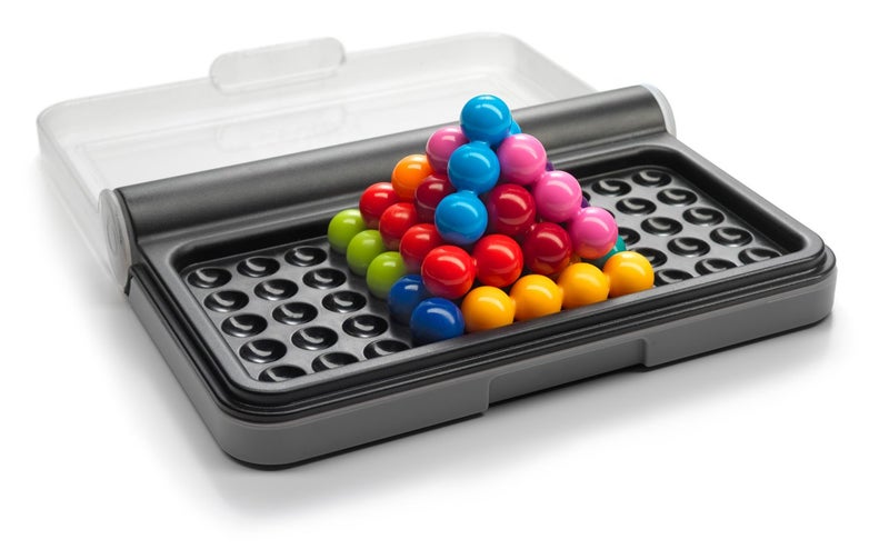 SmartGames لعبة سمارت جيمز IQ بازلر برو، لعبة سفر للأطفال والبالغين، لعبة عقلية لبناء المهارات المعرفية - تحدي ذهني للأعمار من 6 سنوات وما فوق، 120 تحديًا في علبة مناسبة للسفر. - Image 4