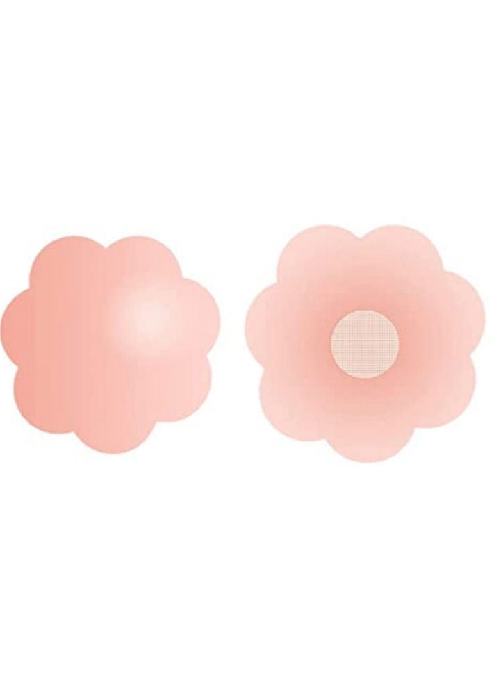 Glamroot Women's Reusable Adhesive Stick on Bra Pad Petals Nipple Cover/Stickers/Pasties - Image 1