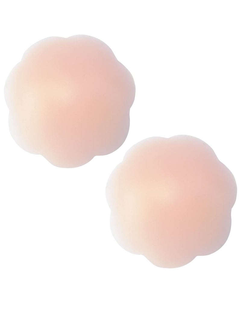 Glamroot Women's Reusable Adhesive Stick on Bra Pad Petals Nipple Cover/Stickers/Pasties - Image 2