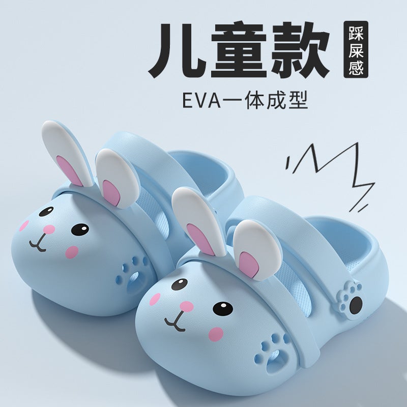 Children'S Sandals And Slippers Summer Cartoon Cute Boys And Girls Baotou Non-Slip Soft Bottom Baby Beach Hole Shoes - Image 5