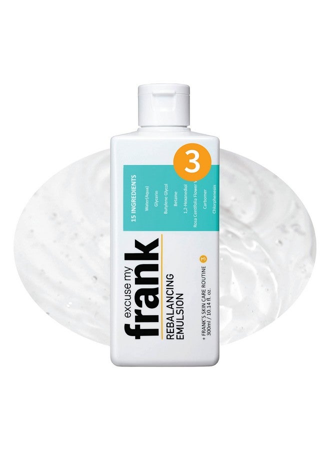 innerest [Excuse My Frank Rebalancing Emulsion Gel Moisturizer For Face 300 Ml / 10.14 Fl.Oz.| Emulsion For Dry Skin | Balancing & Nourishing & Hydrating Emulsion I Korean Skincare - Image 1