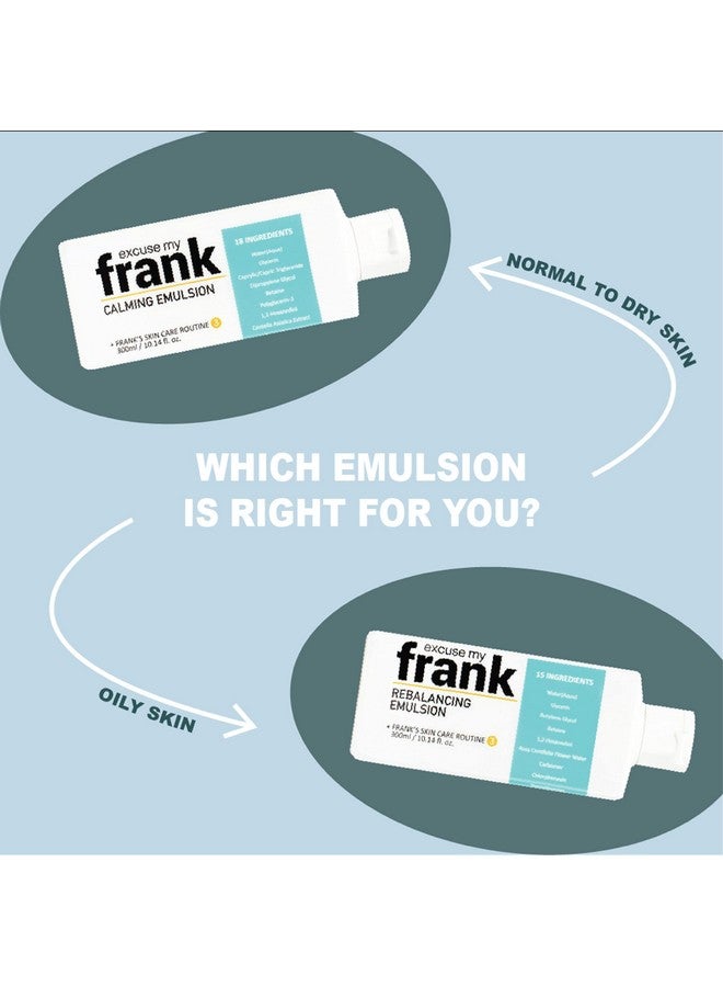 innerest [Excuse My Frank Rebalancing Emulsion Gel Moisturizer For Face 300 Ml / 10.14 Fl.Oz.| Emulsion For Dry Skin | Balancing & Nourishing & Hydrating Emulsion I Korean Skincare - Image 3