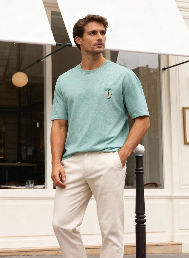 trendyol Men's Mint T-shirt - Image 1