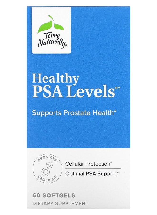 Terry Naturally Healthy PSA Levels 60 Softgels 