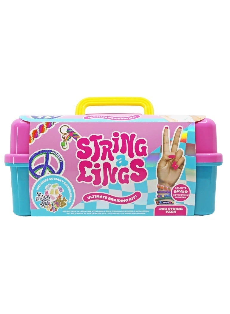 Kid Land Stringalings Jewelry Making 200-Piece Pack - Image 1