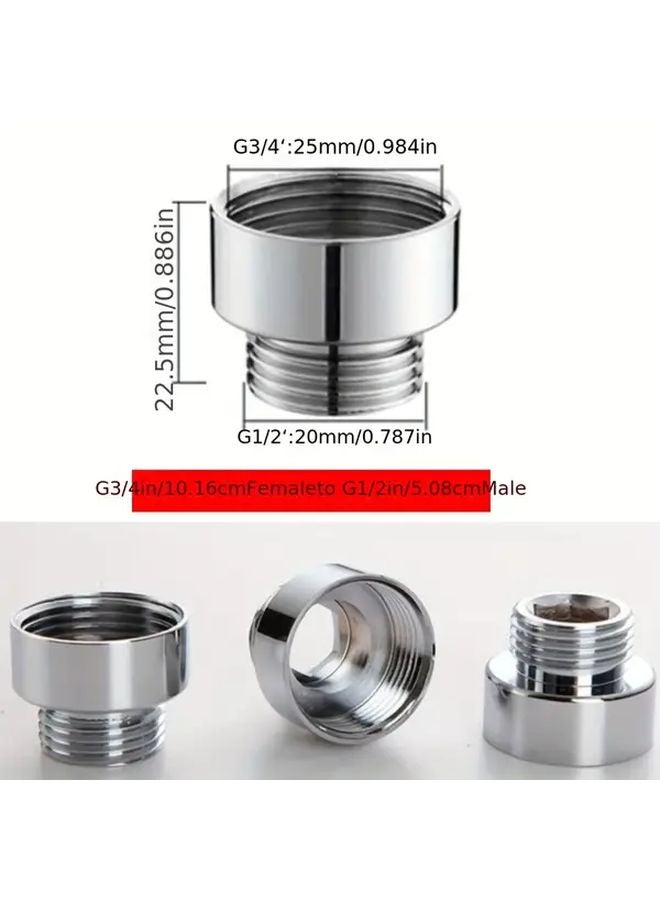 2pcs Brass Faucet Aerator Adapter G1 2 Male To G3 4 Female For Washing Machine Dishwasher - Image 5