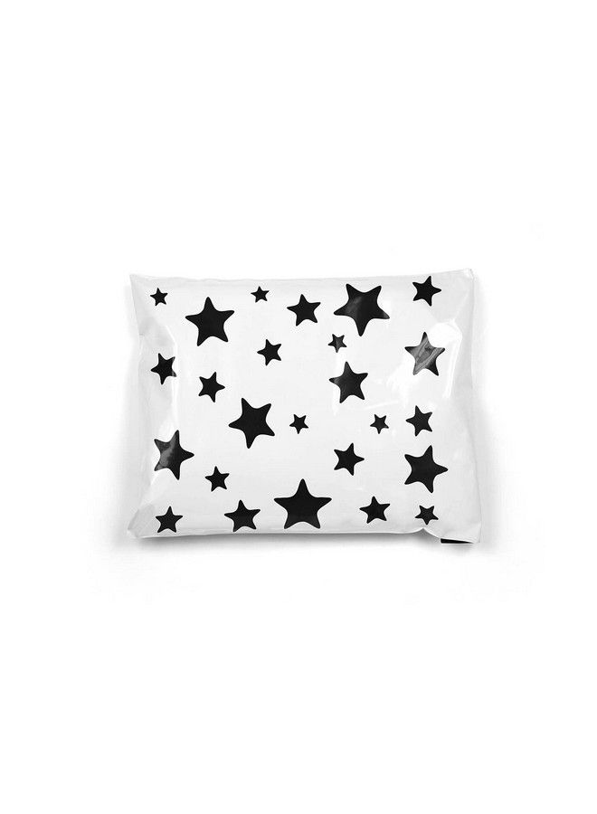 Shop4Mailers 10 X 13 Black And White Stars Poly Bag Mailer Envelopes 2 Mil (100 Pack Bw Star) - Image 2