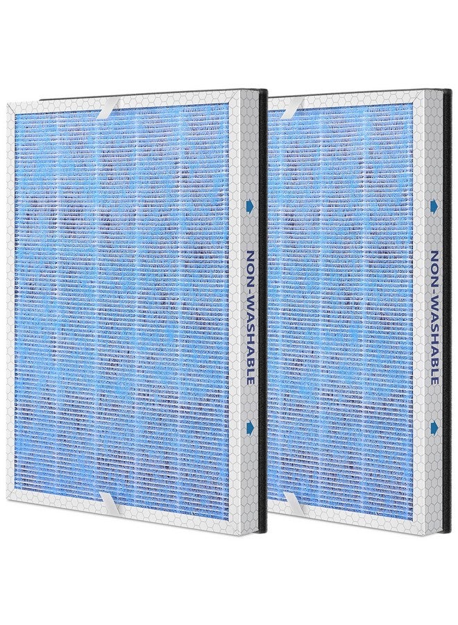 isingo MSA3 True HEPA Replacement Filter, Compatible with Membrane Solutions MSA3/MSA3S Air Purifier,【Upgraded】3-in-1 H13 True HEPA Filter, 2-Pack - Standard Version - Image 1
