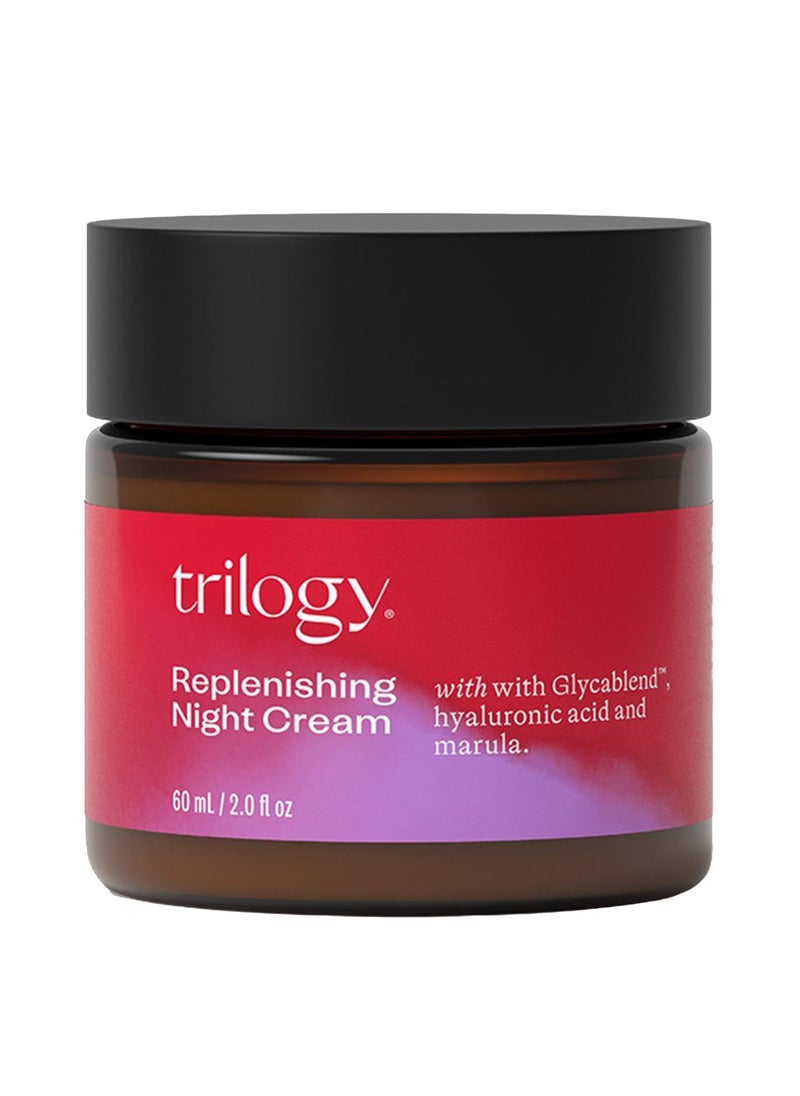 Trilogy - Trilogy Replenishing Night Cream, with Glycablend & Co-enzyme Q10, 2.0 fl oz - Image 1