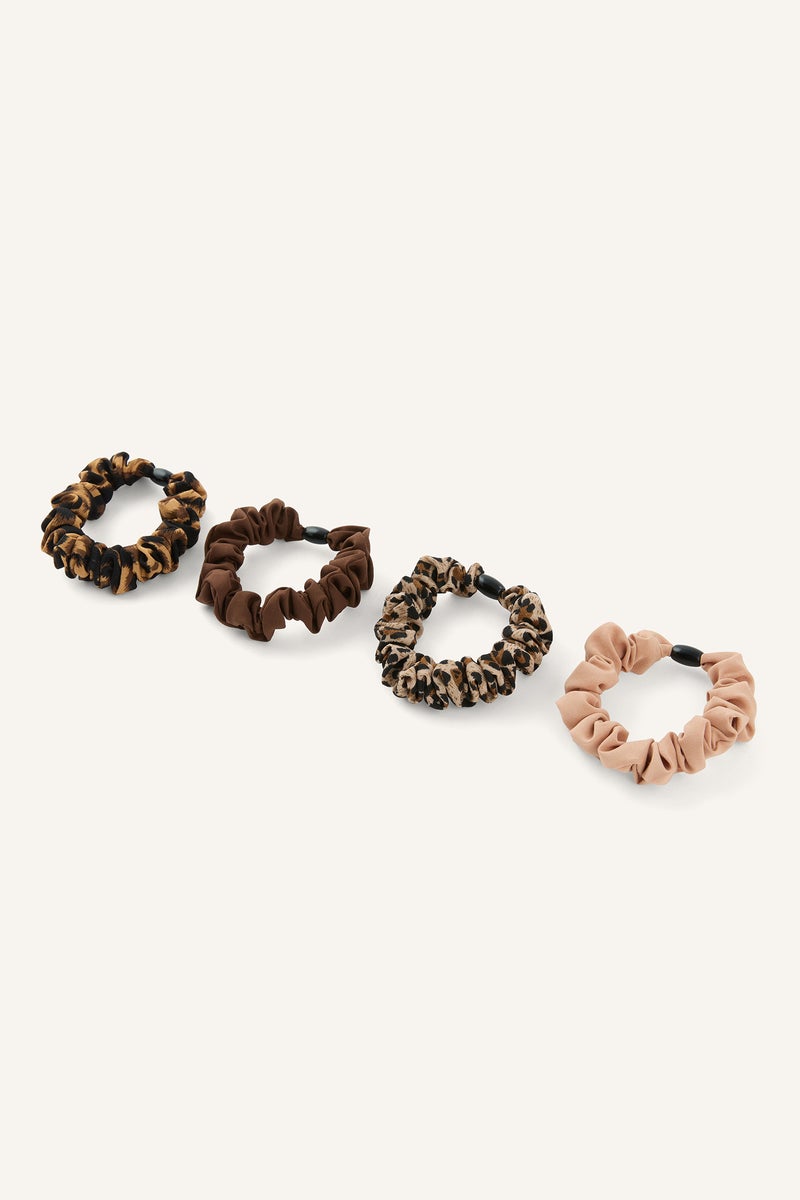 DeFacto Multicolour Woman Leopard Print 4 Piece Hair Clips Casual - Image 2