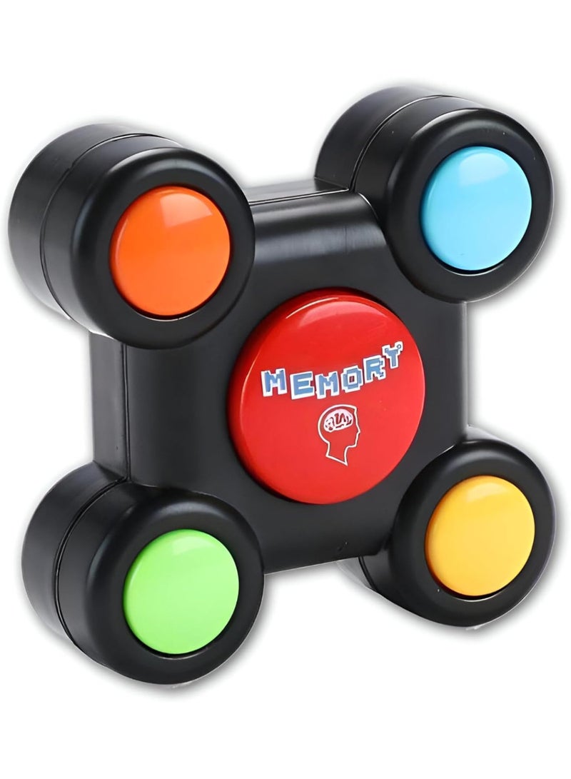 Electronic Color Memory Toy, Interactive Light Up Game, Stimulates Brain Development, Suitable for Kids Ages 6+ Years Old, Durable Plastic Construction Multicolor - Image 1