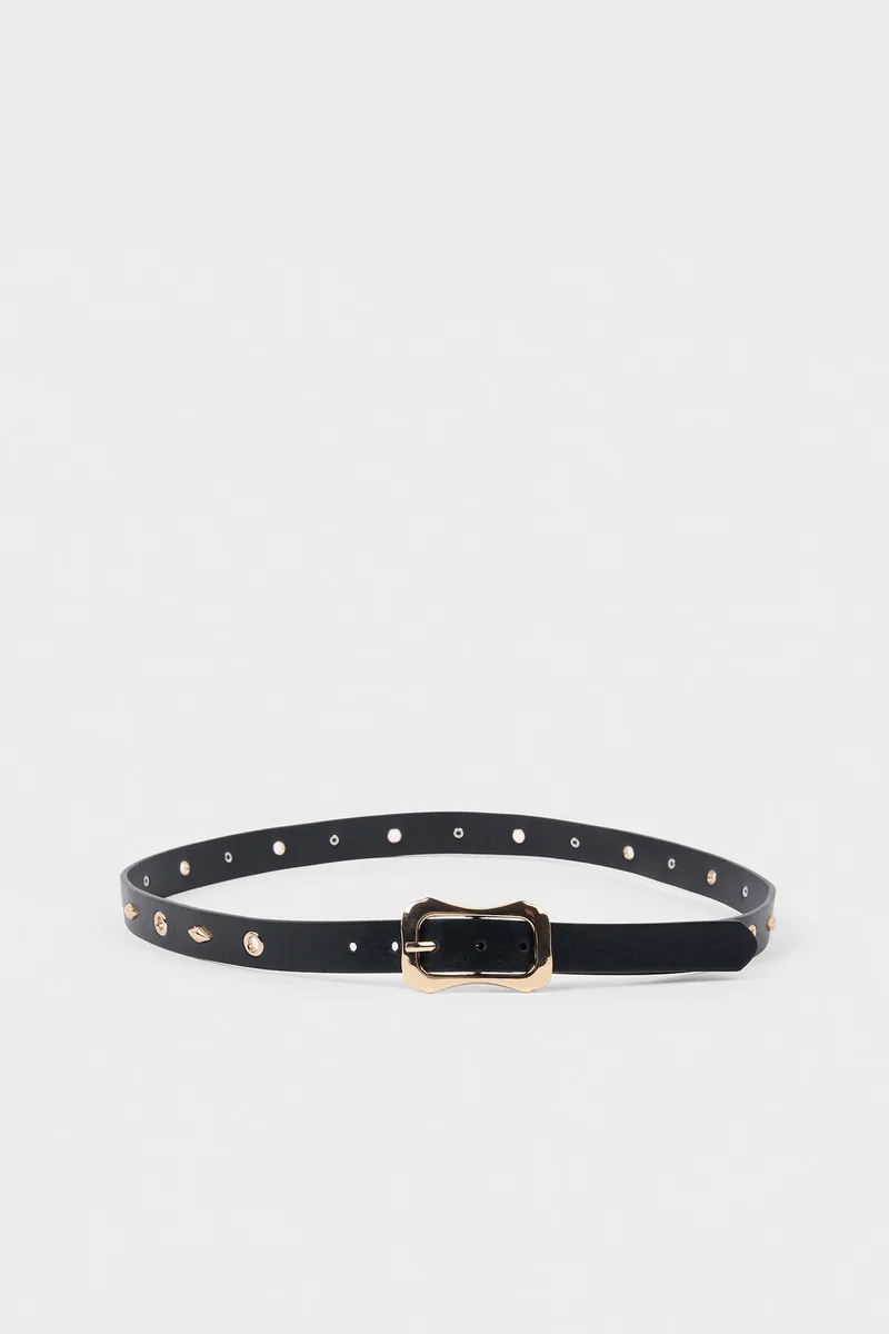 Defacto Woman Animal Print Faux Leather