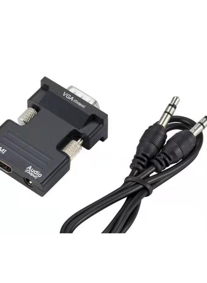 Digital Computer Adapter Card Converter Cable For Laptop Desktop Pc Usb 3.0 To Sata Iii 6gbps High-speed Data Transfer-Color:VGA To HDMI Bag Black  - Image 5