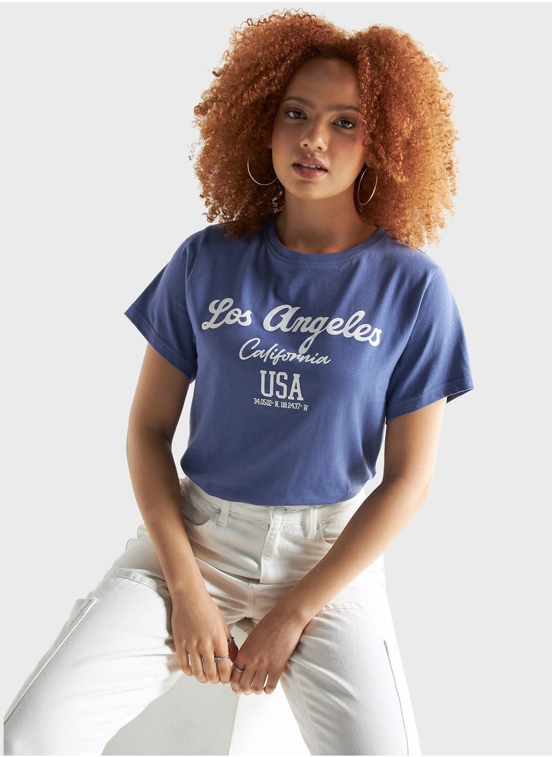FAV Grpahic Crew Neck T-Shirt  - Image 1