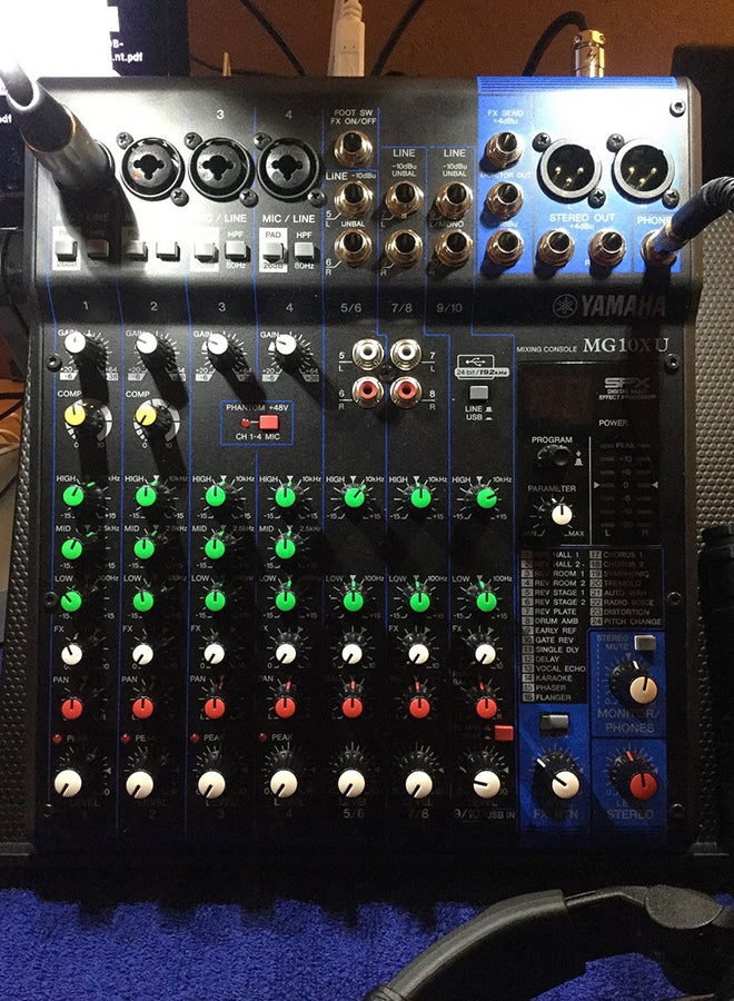 YAMAHA 10-Input Digital Mixing Console MG10XU Black - Image 3