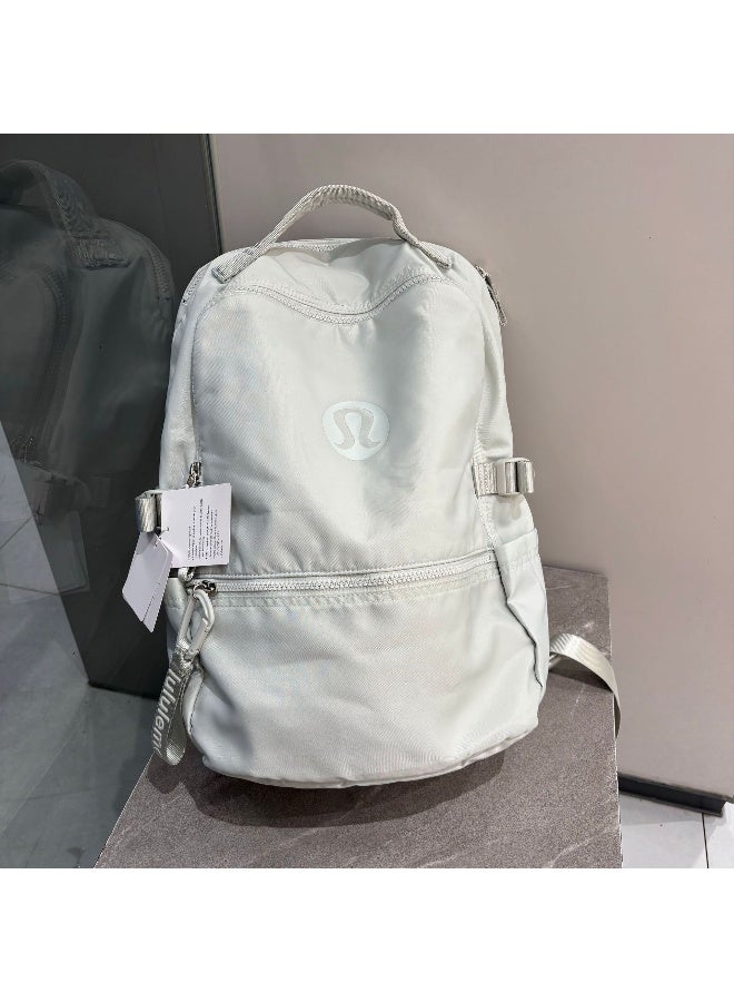 Lululemon double shoulder bag, sporty, for school, casual wear, hiking, 22l large capacity backpack