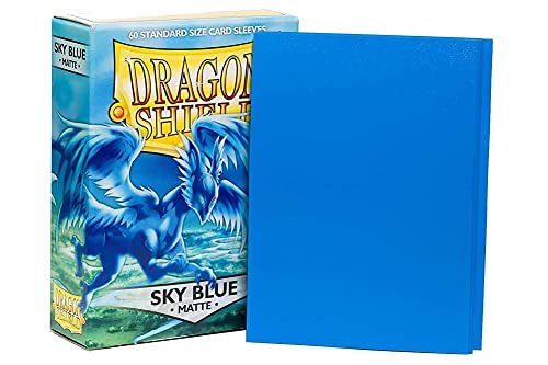 Arcane Tinmen ApS AT11219 Sleeves Sky Blue 60 Dragon Shield Matte Himmelblau Card Game One Size - Image 1