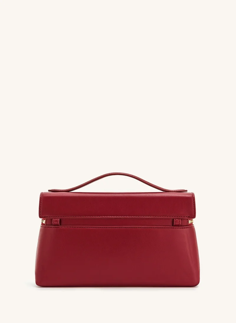 Jw Pei claret Thea Top Handle Vanity Bag for Women | Best Price UAE