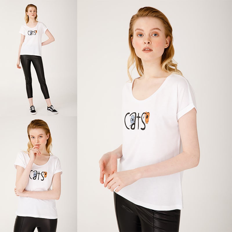 Biggdesign Cats Womens T-Shirt - Image 5