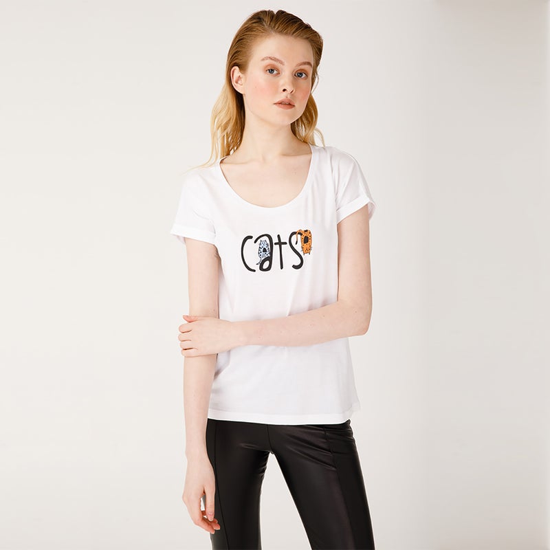 Biggdesign Cats Womens T-Shirt - Image 4