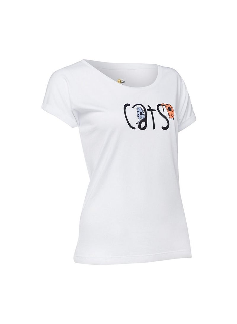 Biggdesign Cats Womens T-Shirt  - Image 2