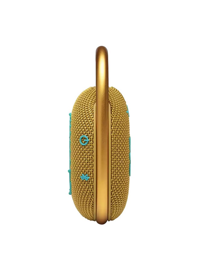 JBL Clip 4 Bluetooth Speaker Yellow - Image 4