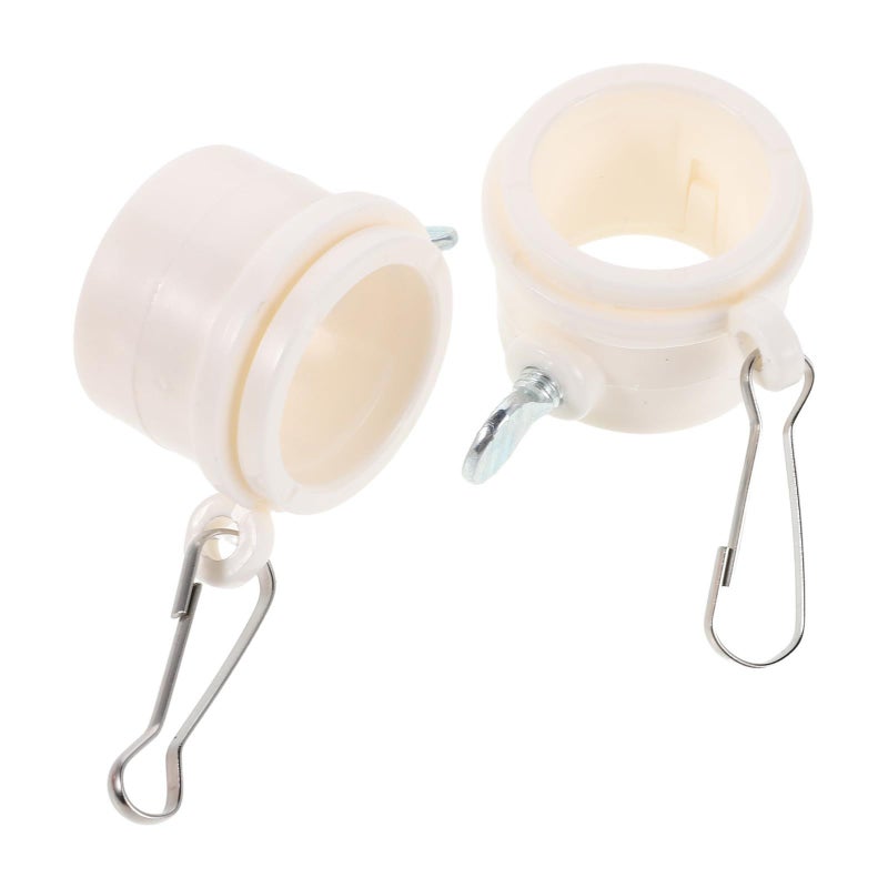 Flag Pole Rings Clips Weather Resistant Rotating Flagpole Swivel Mounting Replacement Parts Outdoor Display 1 Set - Image 2