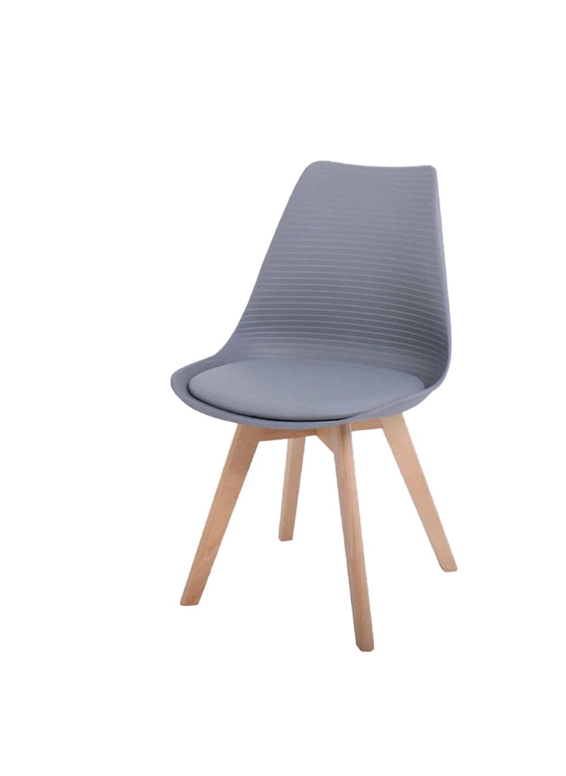 JILPHAR FURNITURE Jilphar Furniture  Modern Dining Chair with Wooden Legs JP1154A  - Image 1