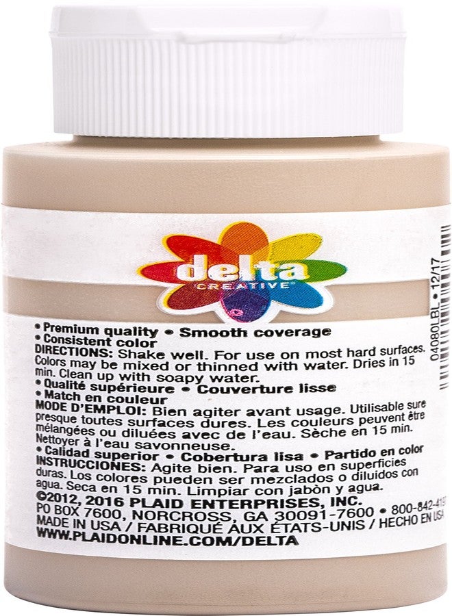 Delta Creative Multi-Surface Paint, 2 oz, Sand Dune - Image 2